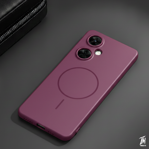 CAVEN Dark Pink Silicone case for Oneplus Nord CE 3 Lite