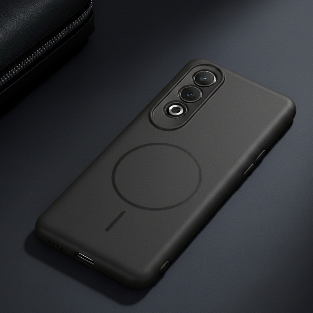 CAVEN Black Silicone case for Oneplus Nord CE 4