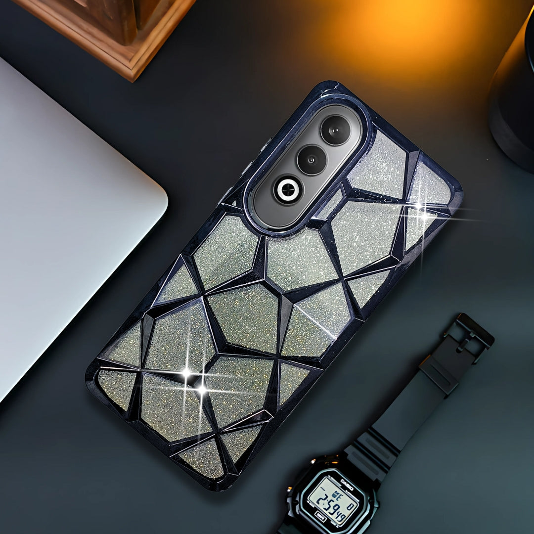 Dazzle Black Silicone case for Oneplus Nord Ce 4