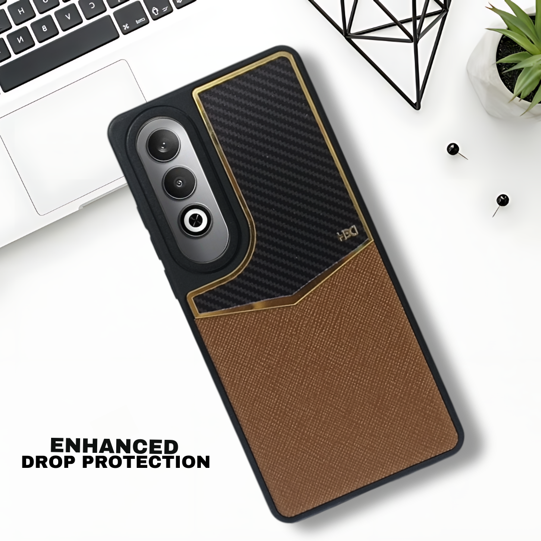 GoldAura Brown Case for Oneplus Nord CE 4