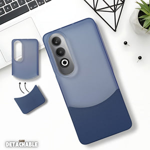 Dark Blue Detach Matte Case For Oneplus Nord Ce 4