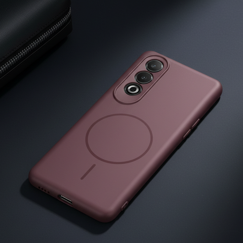 CAVEN Dark Brown Silicone case for Oneplus Nord  CE 4