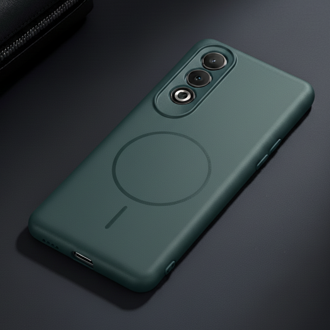 CAVEN Dark Green Silicone case for Oneplus Nord  CE 4