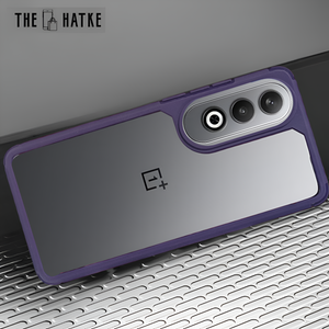 Pureview Deep Purple Hybrid Shockproof Silicone Case for Oneplus CE 4