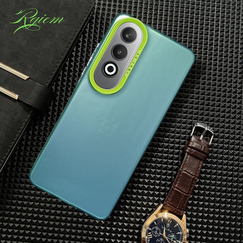 Green Rgiem Slim Slicone Non-Yellowing Protective Case for Oneplus Nord CE 4