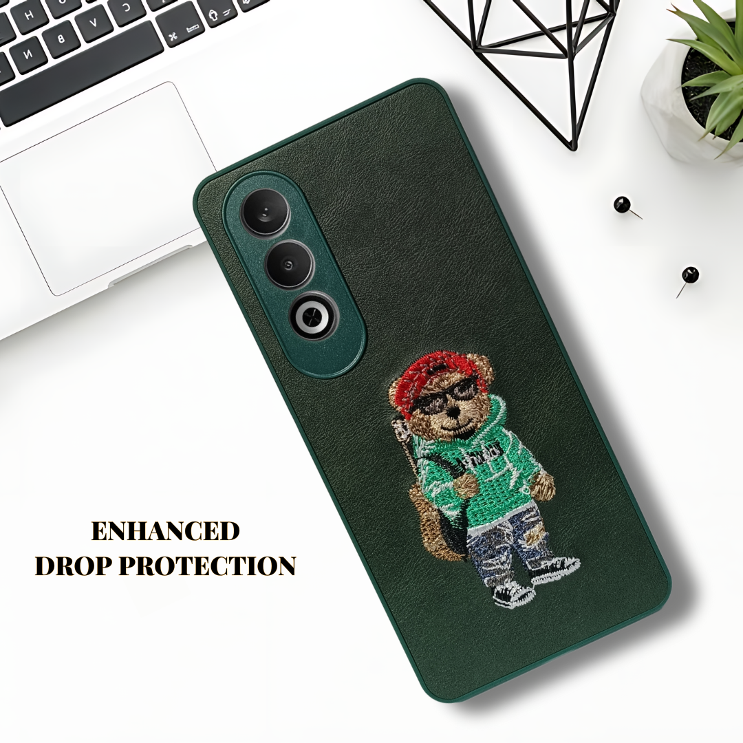 Green leather Guitar Camera Ornamented for Oneplus Nord CE 4