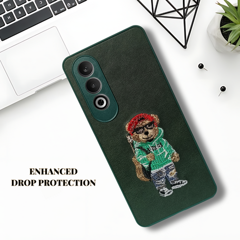 Green leather Guitar Camera Ornamented for Oneplus Nord CE 4