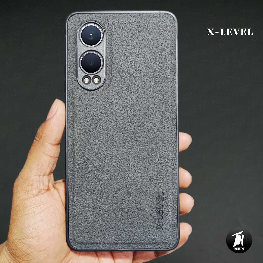 X-LEVEL Black Leather Case for Oneplus Nord CE 4 Lite