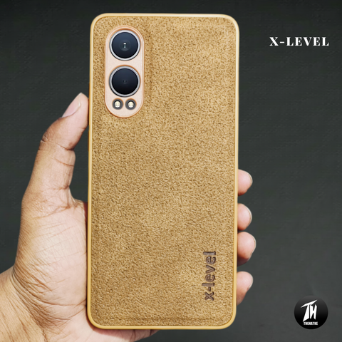 X-LEVEL Brown Leather Case for Oneplus Nord CE 4 Lite