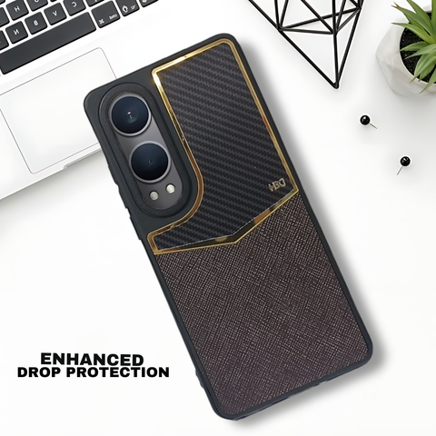 GoldAura Dark Brown Case for Oneplus Nord CE 4 LIte