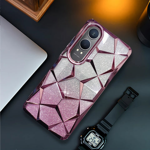 Dazzle Pink Silicone case for Oneplus Nord Ce 4 Lite