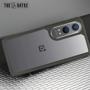 Pureview Grey Hybrid Shockproof Silicone Case for Oneplus CE 4 Lite