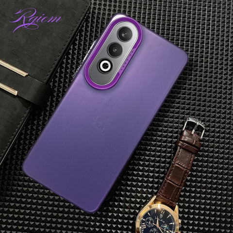 Purple Rgiem Slim Slicone Non-Yellowing Protective Case for Oneplus Nord CE 4