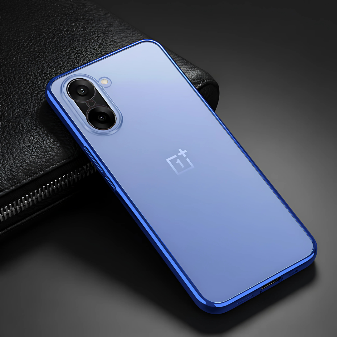 EW Blue Transparent case for Oneplus Nord Ce 5