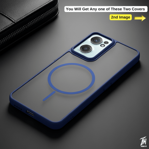 KYRON Dark Blue Matte Case for Oneplus Nord CE 2