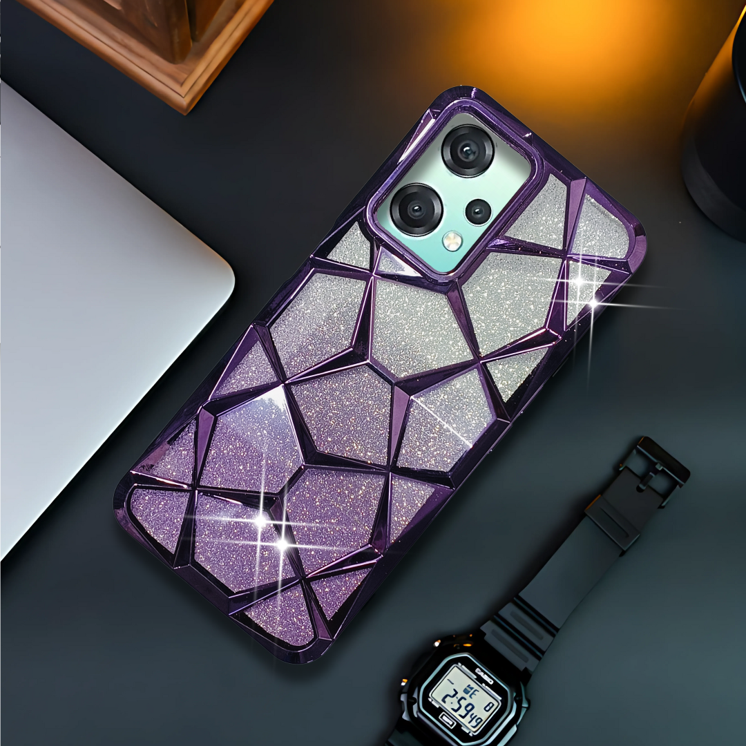 Dazzle Purple Silicone case for Oneplus Nord Ce 2 Lite