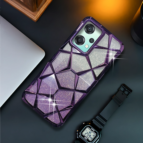Dazzle Purple Silicone case for Oneplus Nord Ce 2 Lite