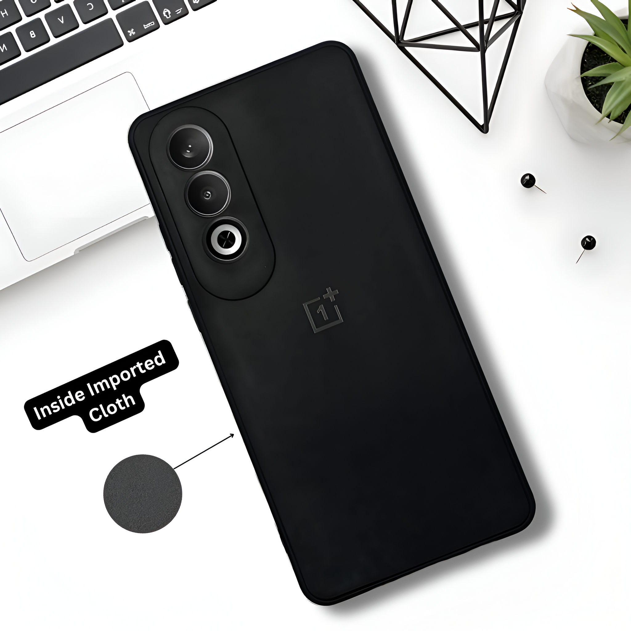 Black Candy Silicone Case for Oneplus Nord CE 4