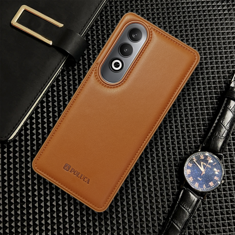 Prime Leather Brown Leather Case for Oneplus Nord Ce 4