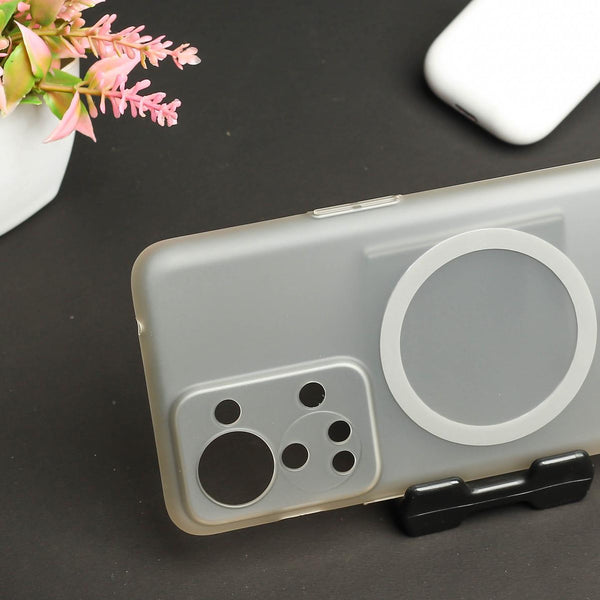 Clayish Paper Matte Magsafe Case for Oneplus Nord 2T - The Hatke