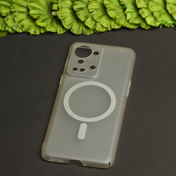 Clayish Paper Matte Magsafe Case for Oneplus Nord 2T - The Hatke