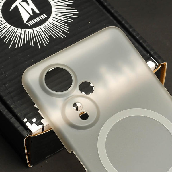 Clayish Paper Matte Magsafe Case for Oneplus Nord Ce 3 Lite - The Hatke