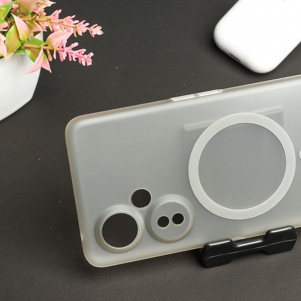 Clayish Paper Matte Magsafe Case for Oneplus Nord Ce 3 Lite - The Hatke
