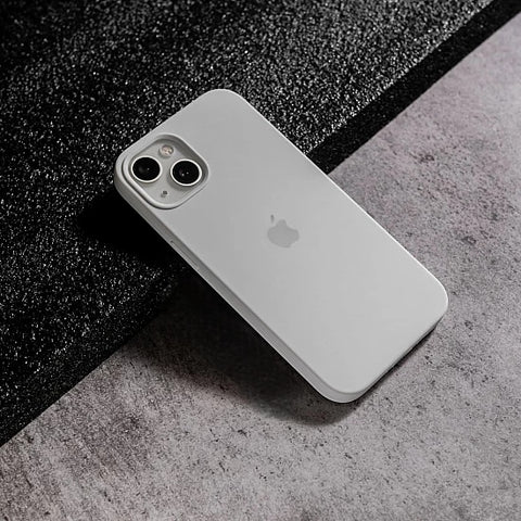 White Original Silicone case for Apple iphone 14