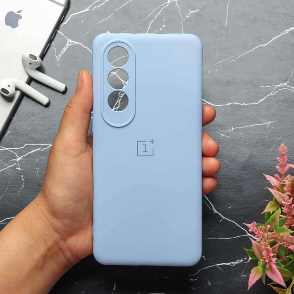 Cloud Blue Camera Original Silicone case for Oneplus Nord CE 4 - The Hatke