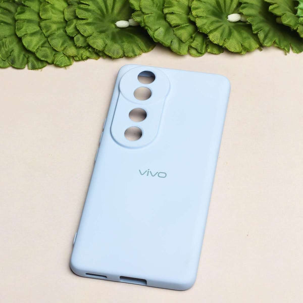 Cloud Blue Camera Original Silicone case for Vivo V40 - The Hatke