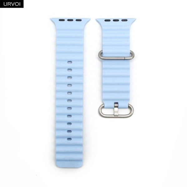 Cloud Ocean Loop Watch Strap For apple For Apple Watch SERIES SE GEN 2 (42mm/44mm/45mm/46mm/49mm) - The Hatke