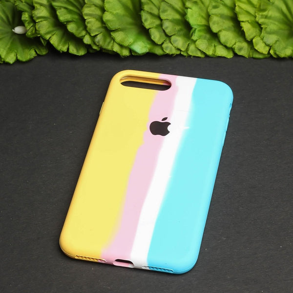 Colorwave Silicone Case for Apple iphone 7 Plus - The Hatke