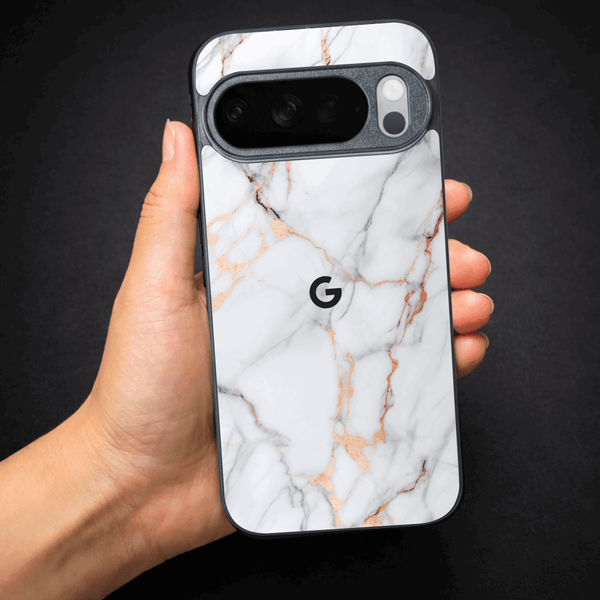 Copper Luxe Marble MB Case for Google Pixel 10 - The Hatke