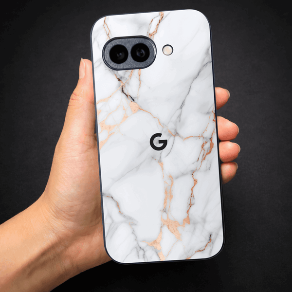 Copper Luxe Marble MB Case for Google Pixel 9a - The Hatke