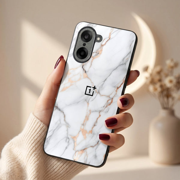 Copper Luxe Marble MB Case for Oneplus Nord CE 5 - The Hatke