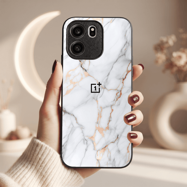 Copper Luxe Marble MB Case for Oneplus Nord CE 6 - The Hatke