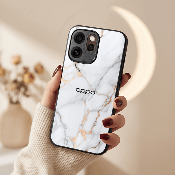 Copper Luxe Marble MB Case for Oppo Reno 15 Pro Mini - The Hatke