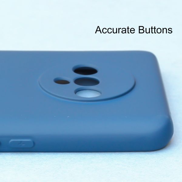 Cosmic Blue Camera Original Silicone case for Oneplus 7T - The Hatke