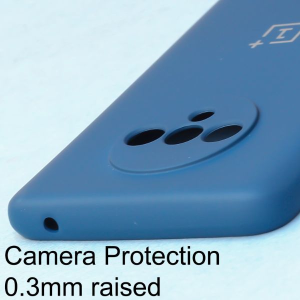 Cosmic Blue Camera Original Silicone case for Oneplus 7T - The Hatke