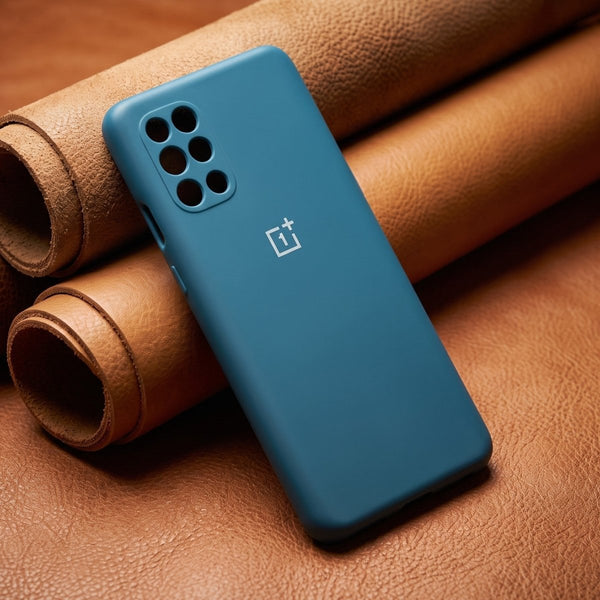 Cosmic Blue Camera Original Silicone case for Oneplus 8T - The Hatke