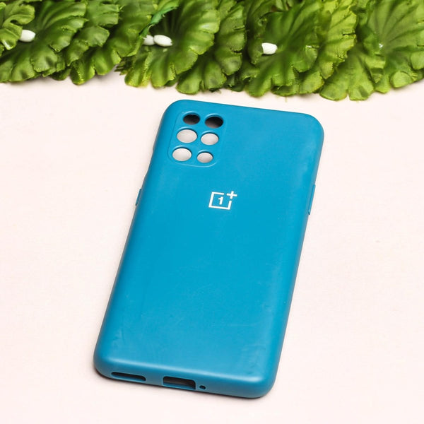 Cosmic Blue Camera Original Silicone case for Oneplus 9R - The Hatke