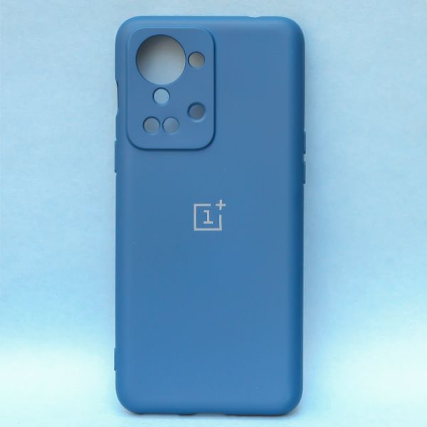 Cosmic Blue Camera Original Silicone case for Oneplus Nord 2T - The Hatke