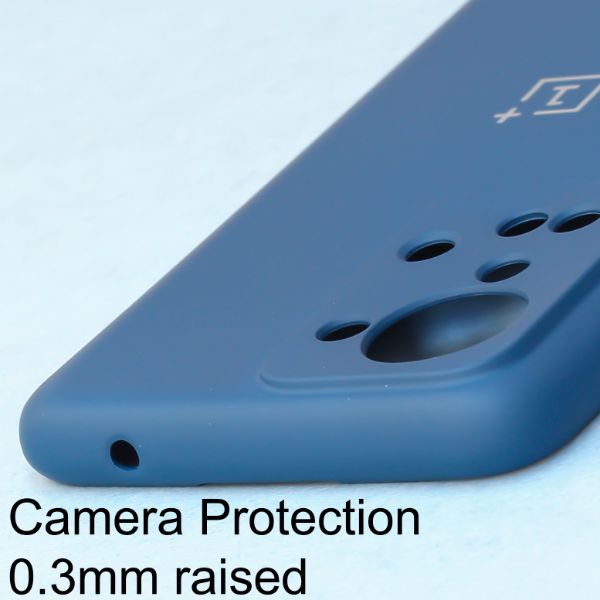 Cosmic Blue Camera Original Silicone case for Oneplus Nord 2T - The Hatke