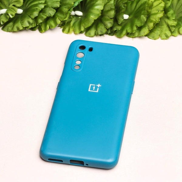 Cosmic Blue Camera Original Silicone case for Oneplus Nord - The Hatke