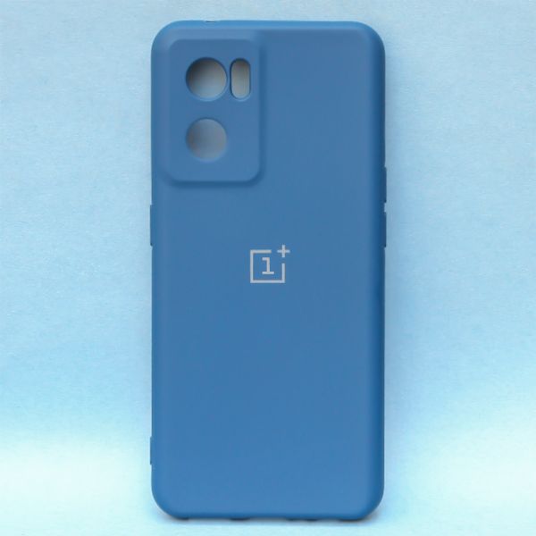 Cosmic Blue Camera Original Silicone case for Oneplus Nord CE 2 - The Hatke