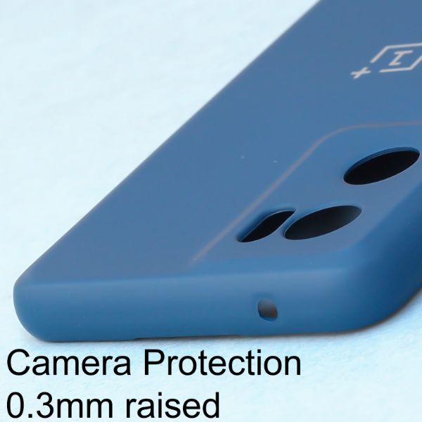 Cosmic Blue Camera Original Silicone case for Oneplus Nord CE 2 - The Hatke