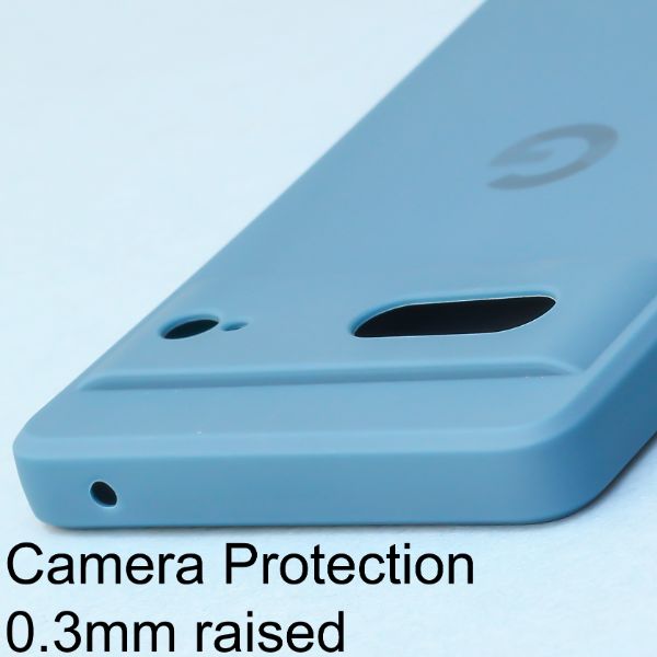 Cosmic Blue Candy Camera Silicone Case for Google Pixel 7 - The Hatke