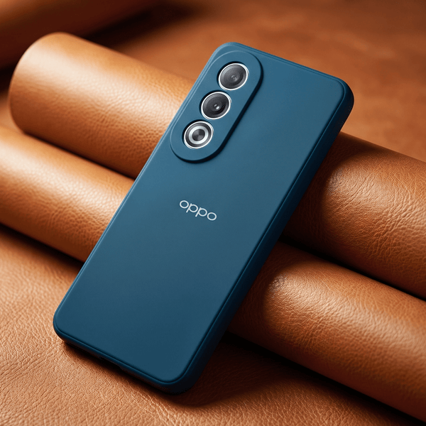 Cosmic Blue Candy Silicone Case for Oppo A3 Pro - The Hatke