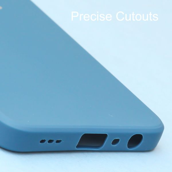 Cosmic Blue Candy Silicone Case for Oppo F21 Pro 5g - The Hatke