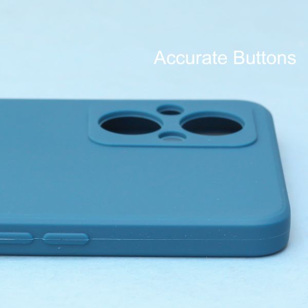 Cosmic Blue Candy Silicone Case for Oppo F21 Pro 5g - The Hatke